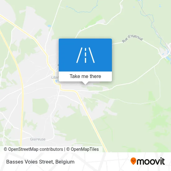 Basses Voies Street map
