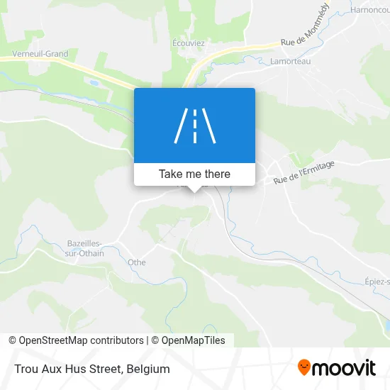 Trou Aux Hus Street map