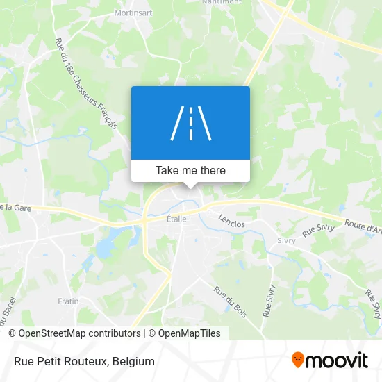 Petit Routeux Street map