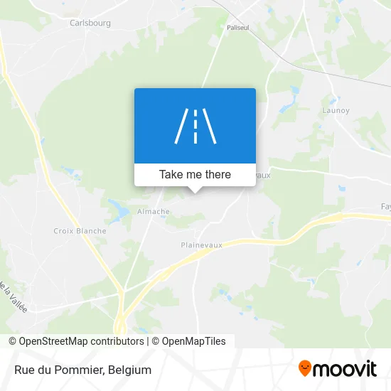 Rue of the Apple Tree map