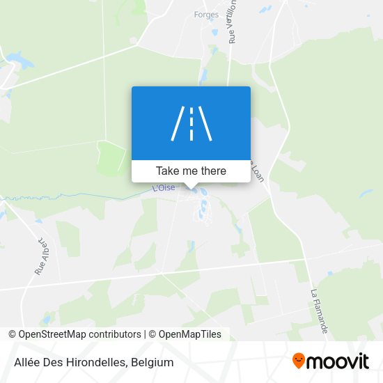 Allée Des Hirondelles map