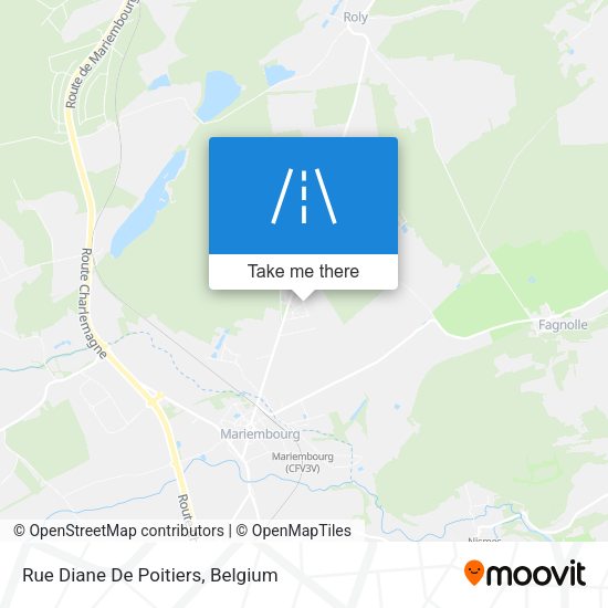 Rue Diane De Poitiers map