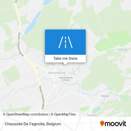 Chaussée De Fagnolle plan