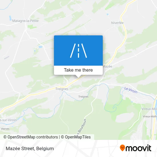 Mazée Street map
