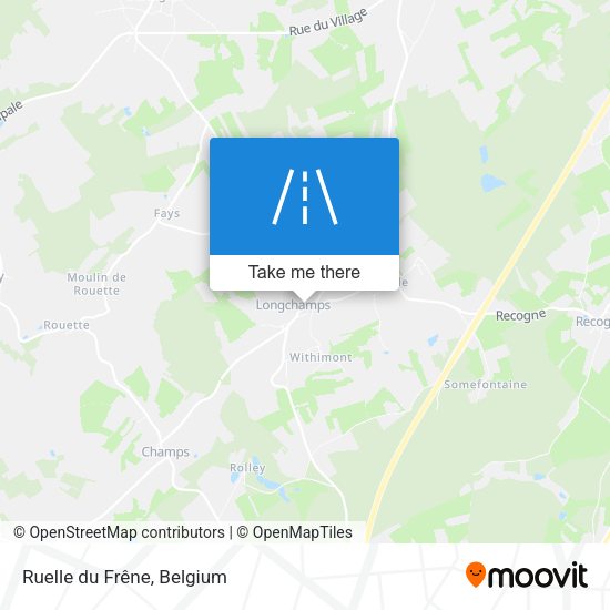 Ruelle du Frêne plan