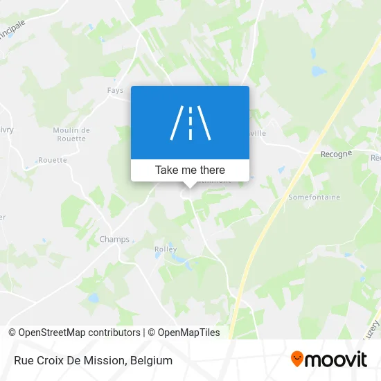 Mission Cross Street map