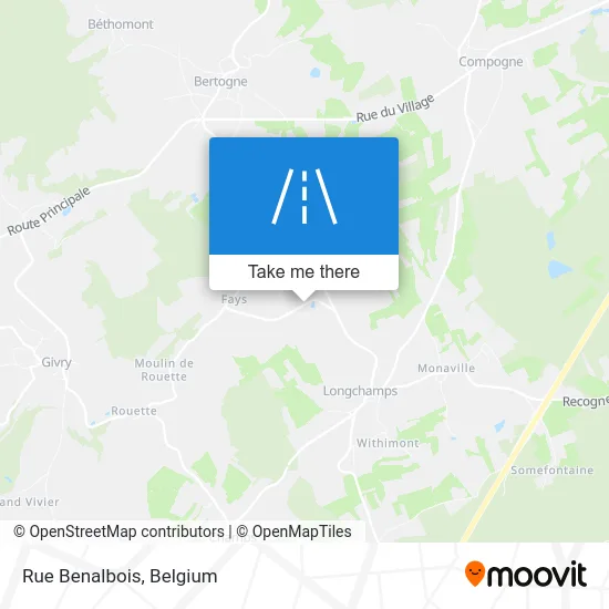 Benalbois Street map