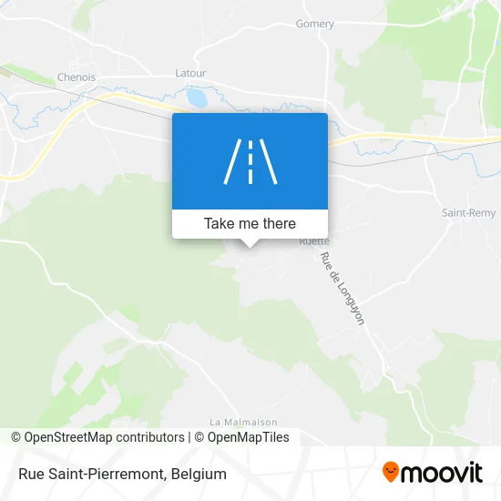 Saint-Pierremont Street map