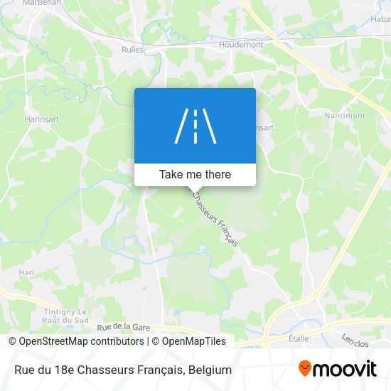 Rue du 18e Chasseurs Français map