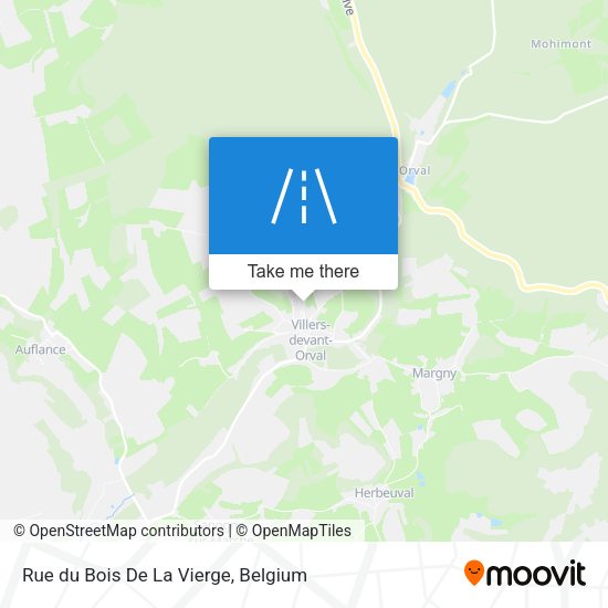 Rue du Bois De La Vierge map