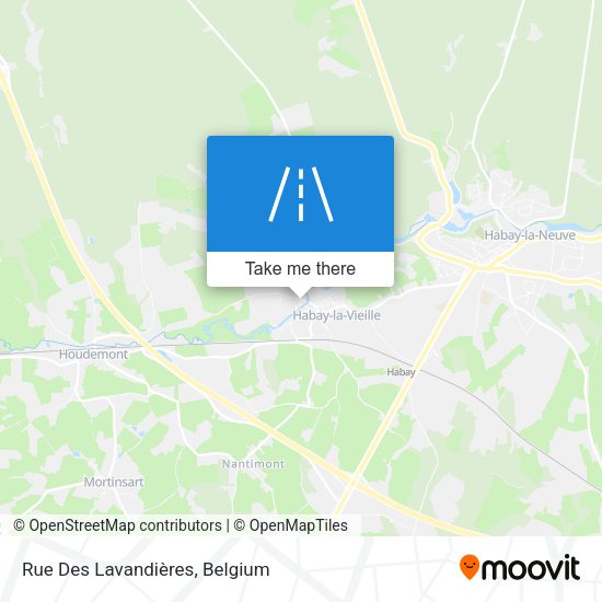 Rue Des Lavandières map