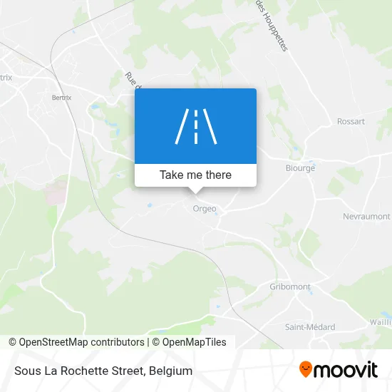 Sous La Rochette Street map