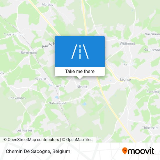 Chemin De Sacogne plan