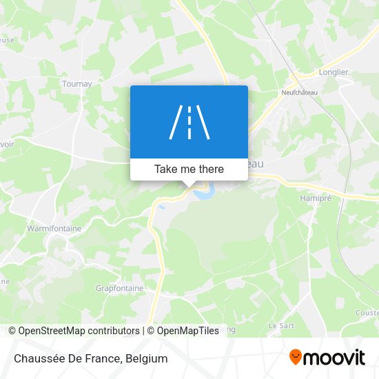Chaussée De France plan