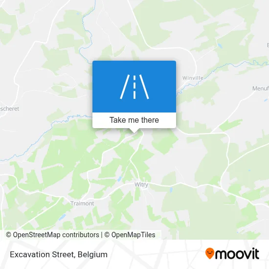 Excavation Street map
