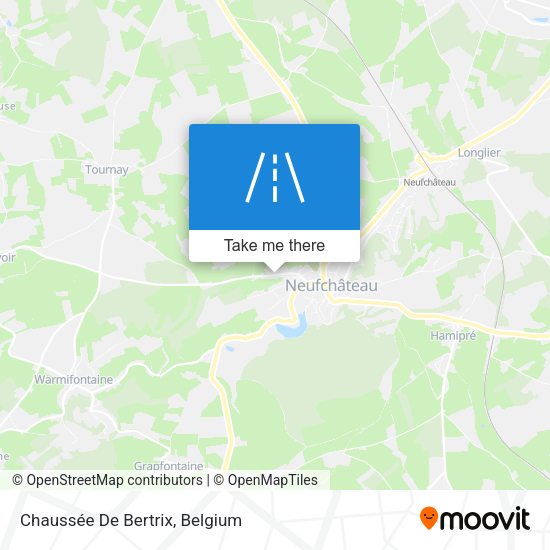 Chaussée De Bertrix map