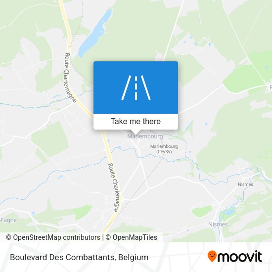 Boulevard Des Combattants map
