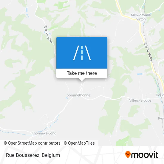 Bousserez Street map