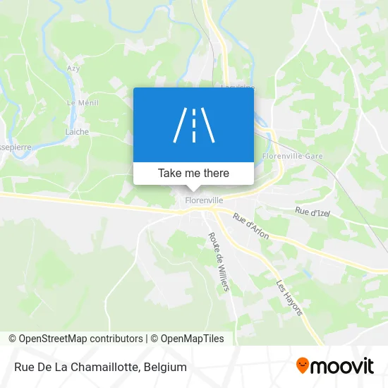 Chamaillotte Street map