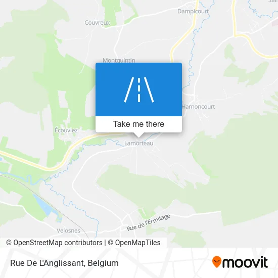 Anglissant Street map