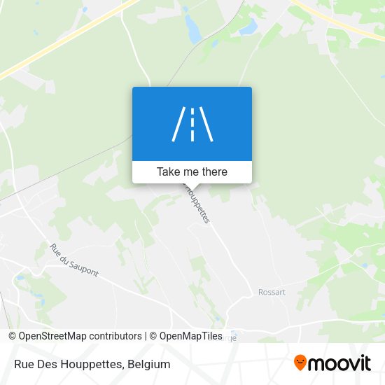 Rue Des Houppettes plan