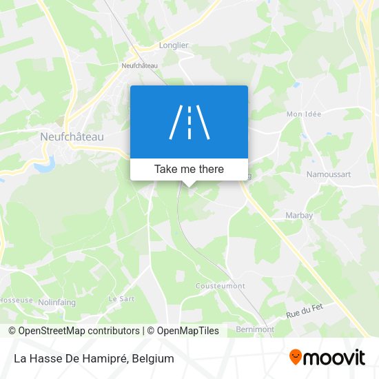 La Hasse De Hamipré plan