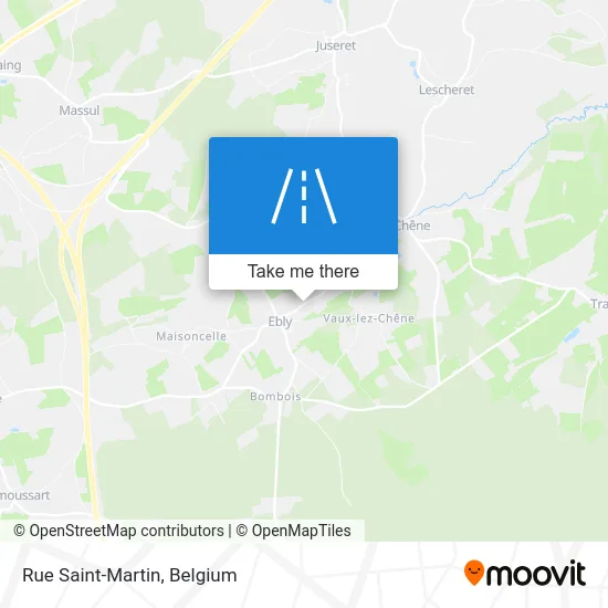 Saint Martin Street map