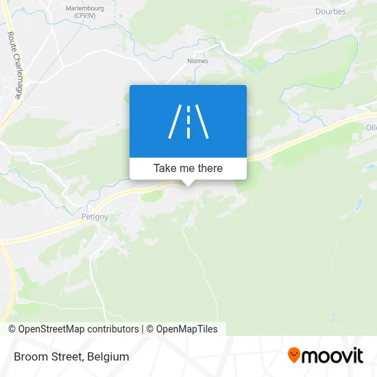 Broom Street map