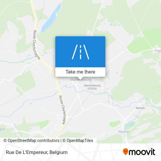 Rue De L'Empereur plan
