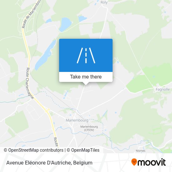 Avenue Eléonore D'Autriche plan