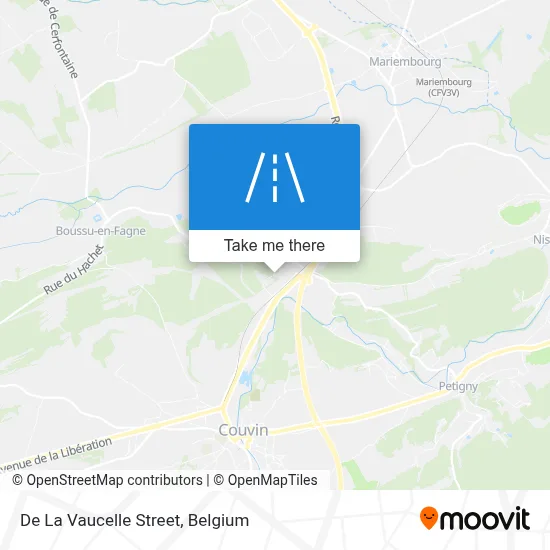 De La Vaucelle Street map