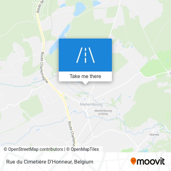 Rue du Cimetière D'Honneur map