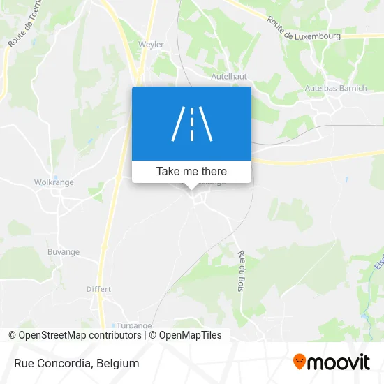 Concordia Street map