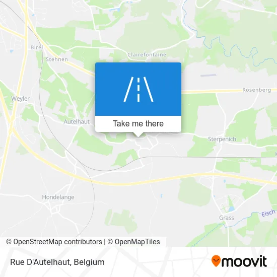 Autelhaut Street map