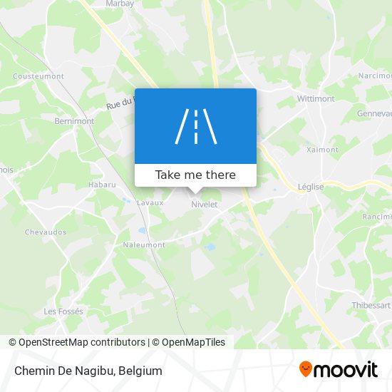 Chemin De Nagibu map