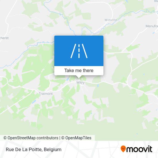 Rue De La Poitte plan