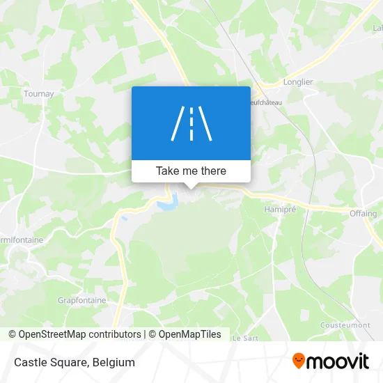 Castle Square map