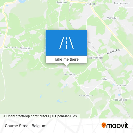 Gaume Street map
