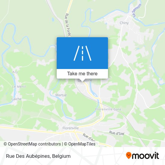 Rue Des Aubépines plan