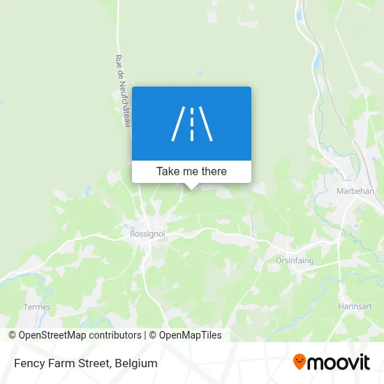 Fency Farm Street map