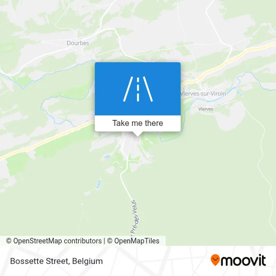 Bossette Street map