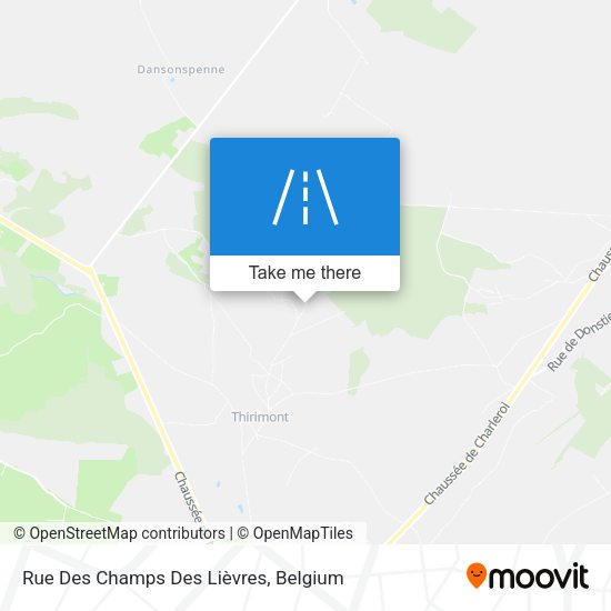 Rue Des Champs Des Lièvres map