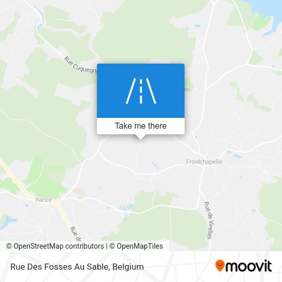 Rue Des Fosses Au Sable map