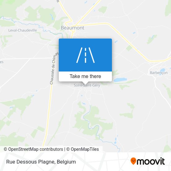 Rue Dessous Plagne map