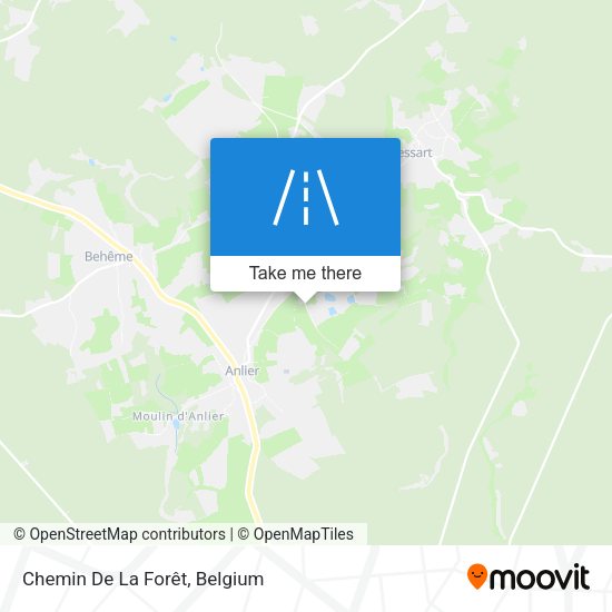 Chemin De La Forêt plan