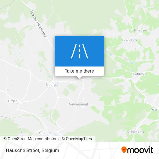 Hausche Street map