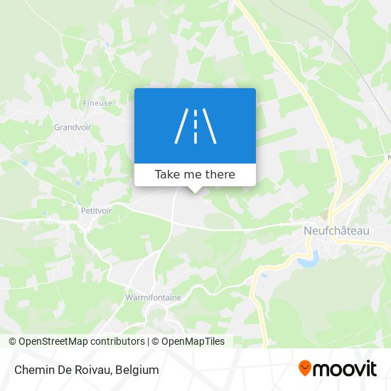 Chemin De Roivau map