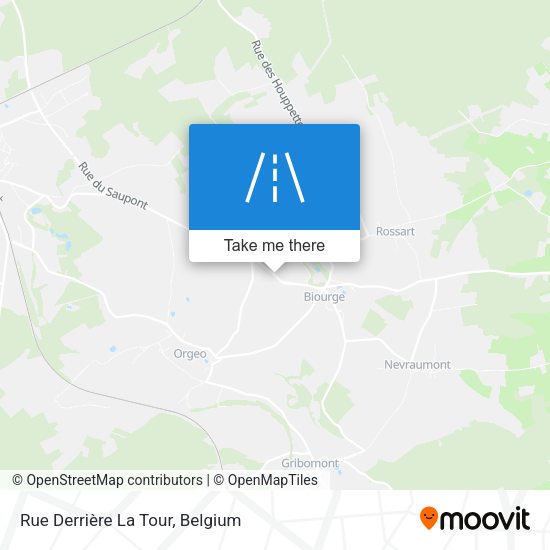 Rue Derrière La Tour map