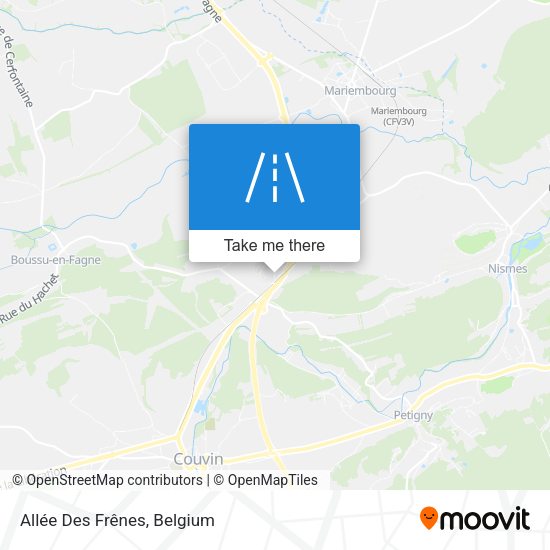 Allée Des Frênes map