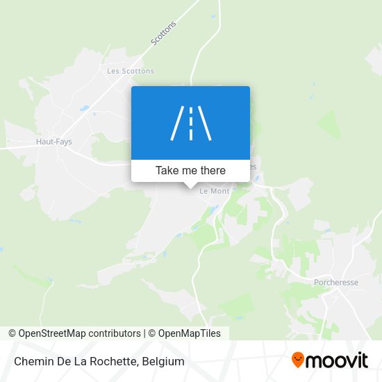 Chemin De La Rochette map